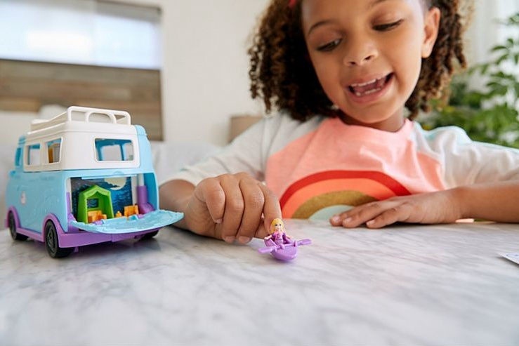 polly pocket glamping van