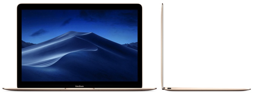 Ноутбук Apple MacBook, Intel® Core™ m3-7Y32, 8 GB, 256 GB, 12 ″, Intel HD Graphics 615, золотой