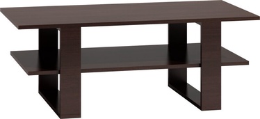 Kafijas galdiņš Top E Shop Martyna, brūna, 1200x600x550 mm