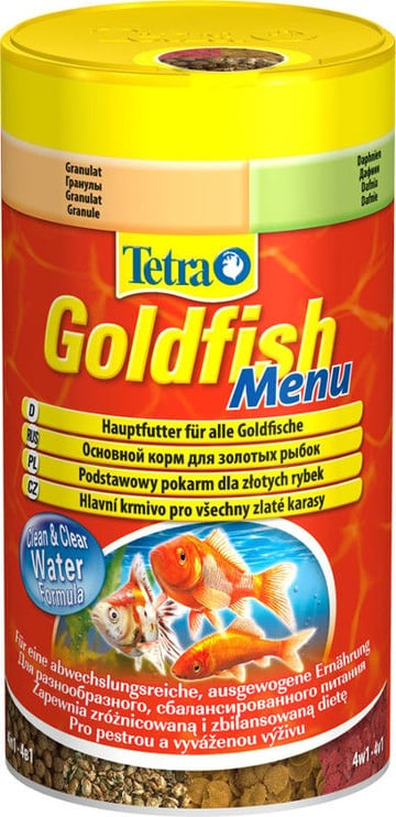 Barība zivīm Tetra Goldfish Menu 250ml