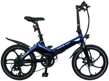 Велосипед электрические Blaupunkt, 20 ″, 24" (59.69 cm) рама, синий/черный