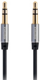 Remax L100 3.5mm Aux Jack Cable 1m Black