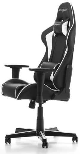 Игровое кресло DXRacer Formula, белый/черный