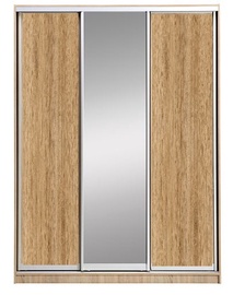 Garant-NV Wardrobe w/ 3 Sliding Doors 200x240x60cm Santana Oak