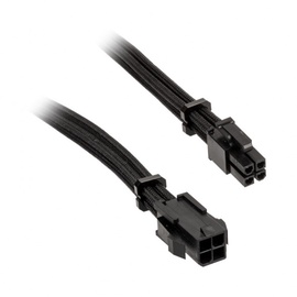 Pikendusjuhe BitFenix BFA-MAC-4ATX45KK-RP, must, 0.45 m