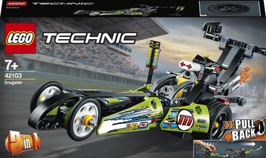 Конструктор LEGO Technic Драгстер 42103, 225 шт.