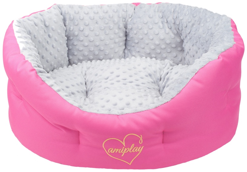 Кровать для животных Amiplay Babydoll, розовый, M