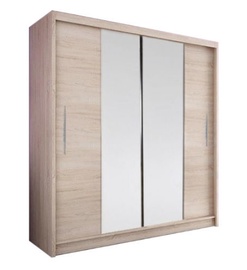 Skapis WIPMEB Boca I, ozola, 180x60x195 cm
