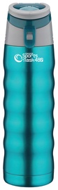 Grunwerg Pioneer Sport Flask With Carrying 480ml Blue