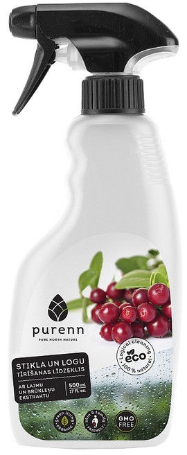 Klaasi puhastusvahend, klaasile Purenn 4751024880197, 0.5 l