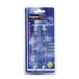 Halogeninė lempa Vagner SDH T12, 400W, R7s, 2800K, 8550lm, 2vnt.