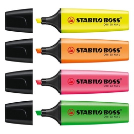 Stabilo Boss Original Highlighter 70/4 4pcs
