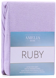Palags AmeliaHome Ruby, violeta, 220x200 cm, ar gumiju