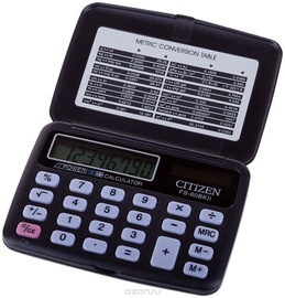 Kalkulators Citizen Pocket Calculator FS 60BK Black