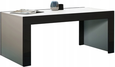 Kafijas galdiņš Pro Meble Milano White/Black, 1200x600x500 mm