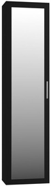 Top E Shop Duo Wardrobe With Mirror Black