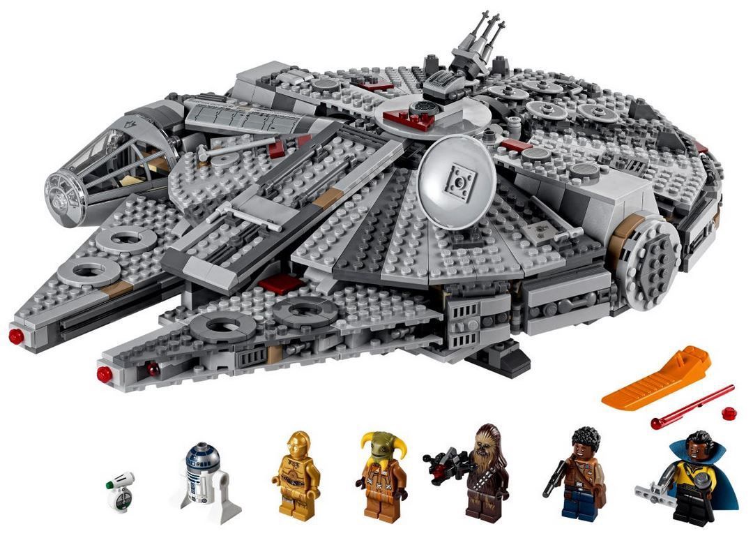 lego the rise of skywalker millennium falcon 75257