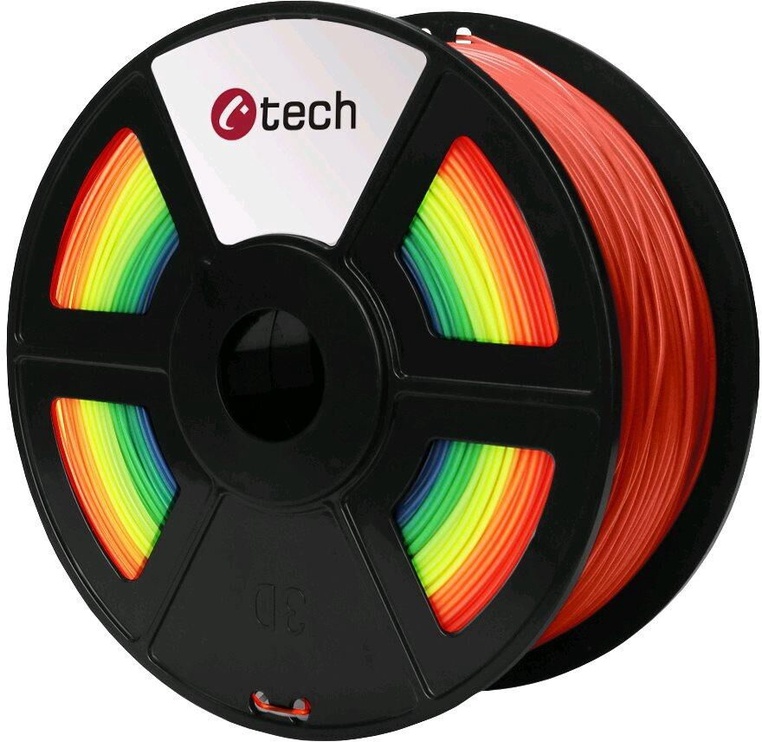 C-Tech PLA Filament 1.75mm Multicolour