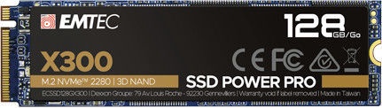 Kietasis diskas (SSD) Emtec Power Pro, M.2, 128 GB