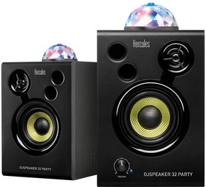 Arvutikõlar Hercules DJ Speaker 32, must, 3 W