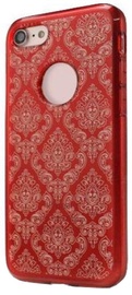 Mocco Ornament Back Case For Samsung Galaxy J5 J530 Red