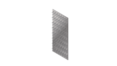 PLATE NAGLU 150X36X1.3 1GAB