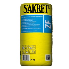 Sausais mūrēšanas maisījums Sakret ZF, remonta, 25 kg