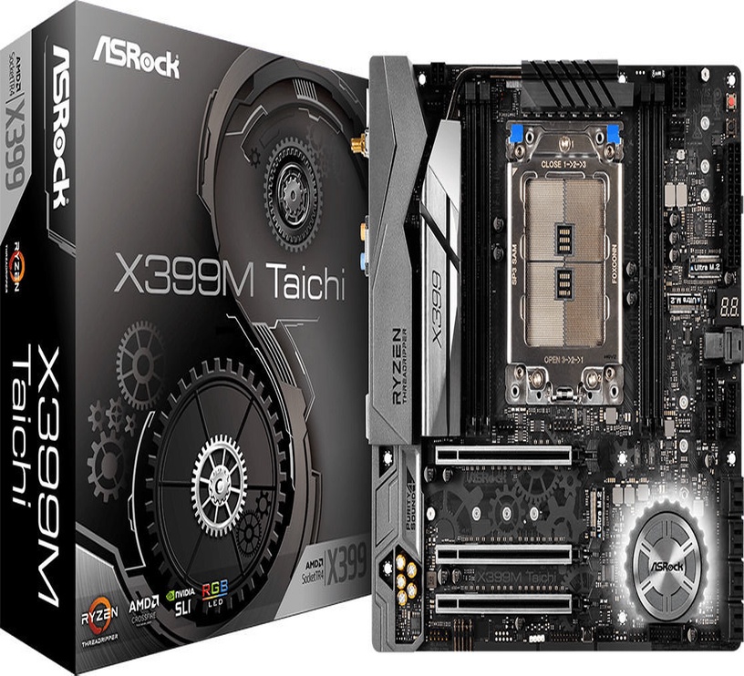 Mātesplate ASRock X399M Taichi