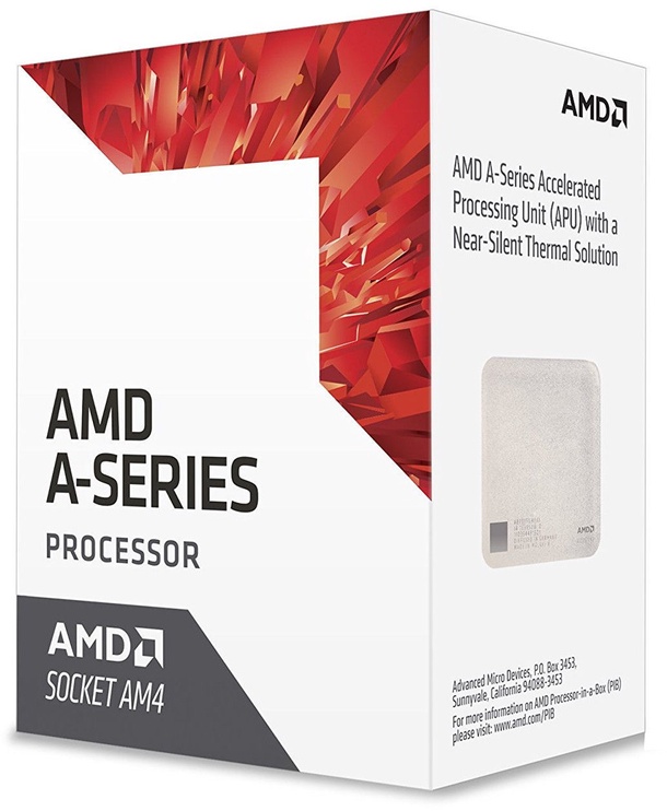 Процессор AMD AMD A6-9400 3.7GHz 1MB BOX AD9400AGABBOX, 3.7ГГц, AM4, 1МБ