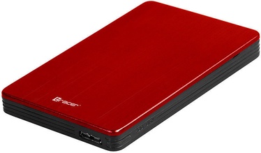 Tracer 724 AL 2.5" SATA USB 3.0 Enclosure Red
