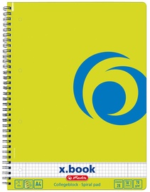 Herlitz Spiral Pad A4 Sporty Lemon 11365574