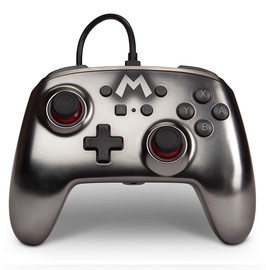 Игровой контроллер PowerA Enhanced Wired Mario Silver