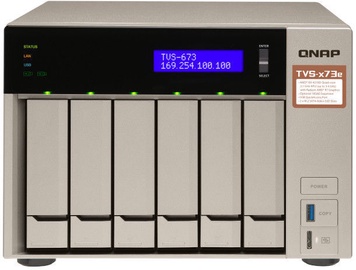 QNAP Systems TVS-673e-8G NAS 6-Bay