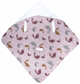 Lodger Bubbler XL Empire Fish Poncho Towel Nocture