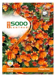 Nemēzijas sēklas Sodo Centras Orange Prince