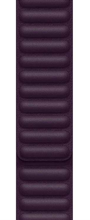 Siksna Apple 41mm Dark Cherry Leather Link - S/M, violeta