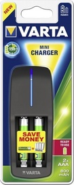Elementu lādētājs Varta Mini Battery Charger + AAA 800mAh Battery 2x