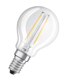 Лампочка Osram LED, P45, теплый белый, E14, 1.5 Вт, 136 лм