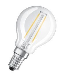 Лампочка Osram LED, P45, теплый белый, E14, 1.5 Вт, 136 лм