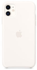 Apple Silicone Back Case For Apple iPhone 11 White (pažeista pakuotė)