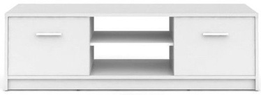 TV galds Black Red White Nepo Plus, balta, 1385x465x425 mm