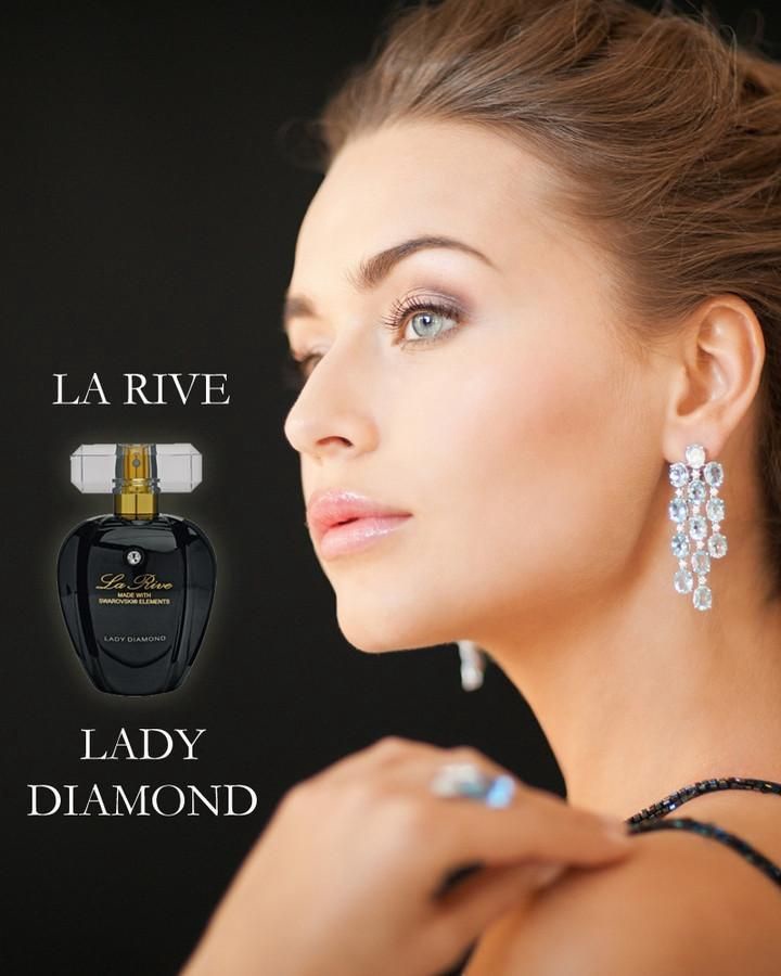 Kvapusis vanduo La Rive Lady Diamond Swarovski 75 ml Senukai.lt