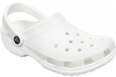 Шлепанцы Crocs Classic 10001-100, белый, 42 - 43