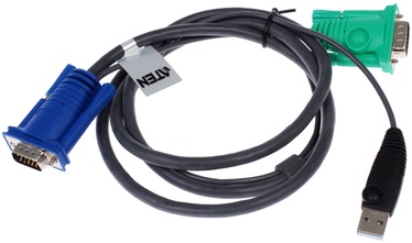 ATEN USB KVM Cable with 3 in 1 SPHD 2L-5201U