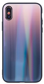 Mocco Aurora Glass Back Case For Apple iPhone 6 Plus/6s Plus Brown/Black