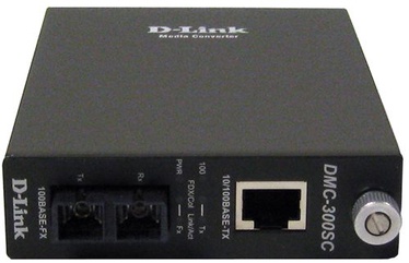 Optiskais pārveidotājs D-Link DMC-300SC, 100 Mb/s