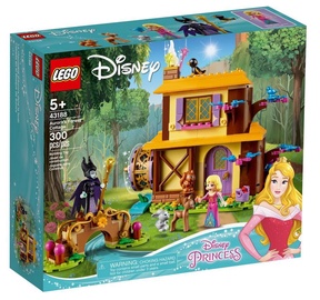 Konstruktors LEGO Disney Auroras namiņš mežā 43188, 300 gab.