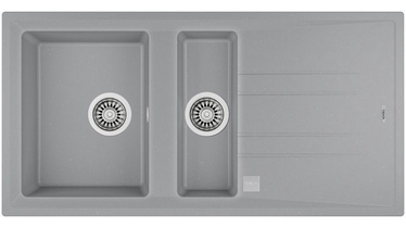 Teka Stone 60 B-TG Sink Aluminium