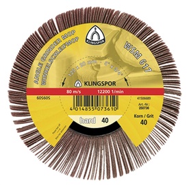 LIHVKETAS KLO 125X20XM14 GR40 KLINGSPOR