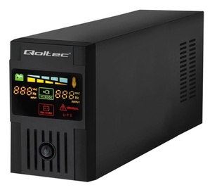 UPS sprieguma stabilizators Qoltec UPS Monolith / 600VA / 360W